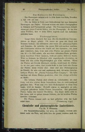 Chemische und photographische Zauberkünste
