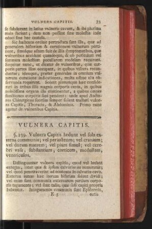 Vulnera Capitis