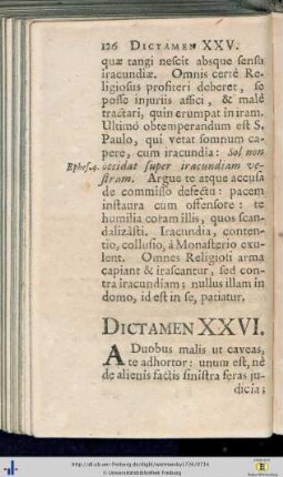 Dict. XXVI - XXX.
