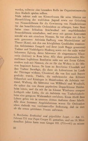 5. Bonifatius Erzbischof und päpstlicher Legat.