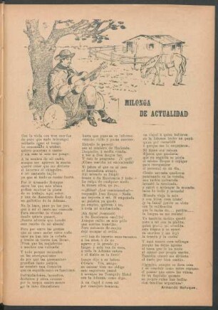 Milonga de actualidad