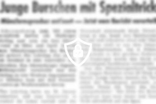 Junge Burschen mit Spezialtrick