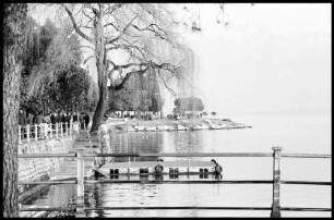 Muralto Locarno: Uferpromenade vom Anlegeplatz aus