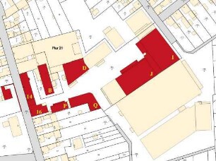 Ehem. Zigarrenfabrik Rinn & Cloos; Heuchelheim, Ludwig-Rinn-Straße 14, Ludwig-Rinn-Straße 10, Ludwig-Rinn-Straße 16