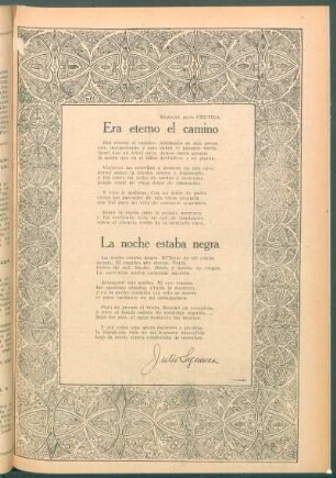 La noche estaba negra