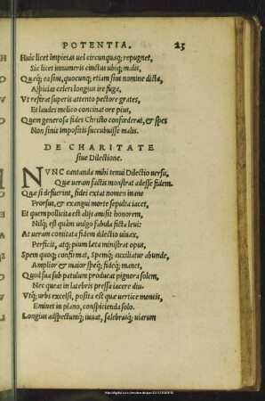 De Charitate sive Dilectione