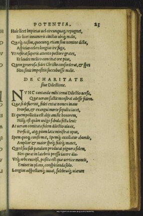 De Charitate sive Dilectione