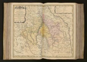 Tabula Geographica sistens Territorivm Liberae Sacri Romani Imperii Civitatis Svevo-Hallensis : in suas Praefecturas divisum unacum finitimis Regionibus