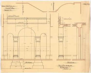 St. Antonius von Padua, Wickede Erweiterung: Details der Vorhalle