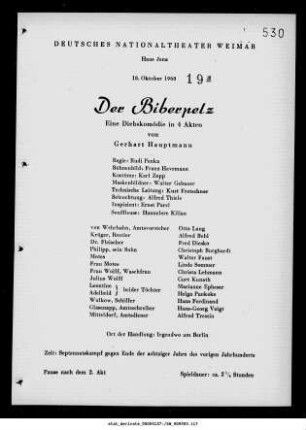Der Biberpelz