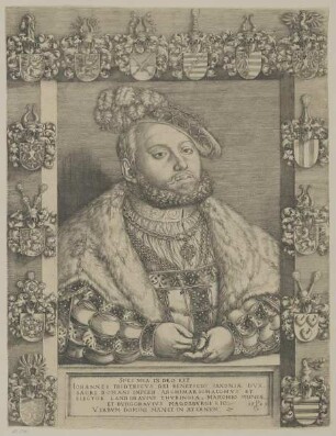 Bildnis des Kurfürsten Johann Friedrich I. von Sachsen dem Großmütigen