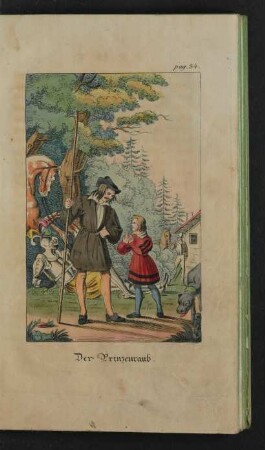 Tafel: Der Prinzenraub.
