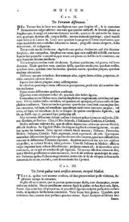 Cap. II. De Terrarum differentiis