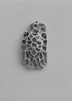 Beschlagstück in Vogelform
