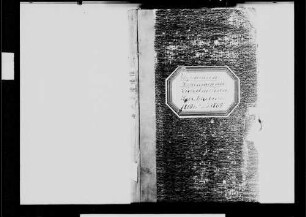 Hohensachsen, katholische Gemeinde: Heiratsbuch 1810-1869