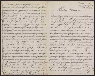 Schreiben an Hermann Muthesius (Brief)