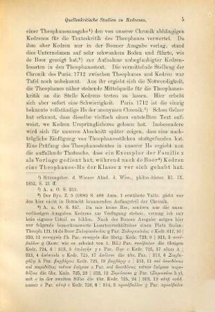 Quellenkritische Studien zu Kedrenos : (Cod. Paris. gr. 1712)