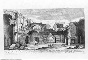 Vestigi delle antichità di Roma, Tivoli, Pozzuolo e altri luochi, Tafel 20: Vestigij delle Terme di Antonino Caracalla, ...