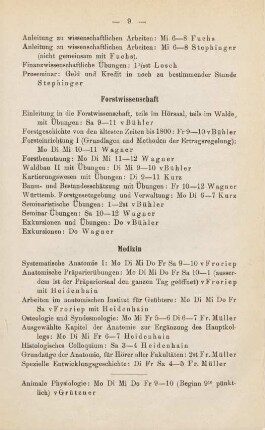 9-13, Medizin