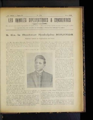 10e Année - Tome IX No 138 Juin 1910