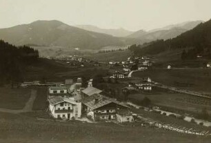 Achenkirch. Ortsansicht von Westen