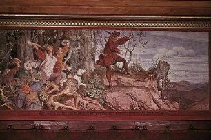 Die Gründung der Wartburg durch Landgraf Ludwig der Springer von Thüringen
