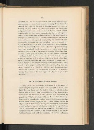 114. Abolition of Patents Bureau.