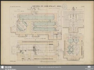 Taf. XV. Dampfkessel Von Escher, Wyss & Cie., Zurich