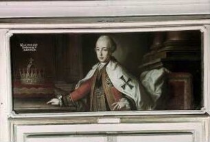 Porträt des Erzherzogs Maximilian von Österreich im Gewand des Deutschen Ordens