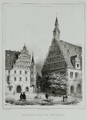Marktplatz zu Zwickau