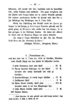 5. Verzaichnuss