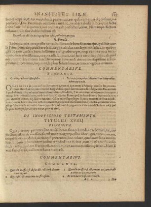 De Inofficioso Testamento. Titulus XVIII.