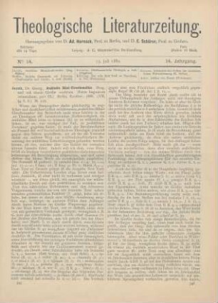 345-347 [Rezension] Jacob, Georg, Arabische Bibel-Chrestomathie
