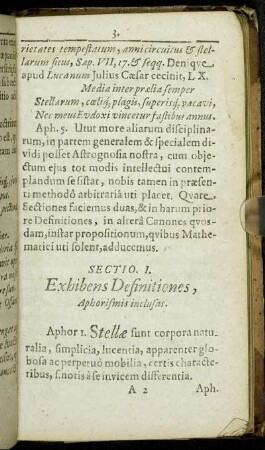 Aphor. 1. - Aphor. 50.