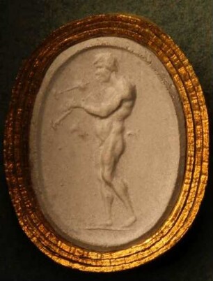 Flötespielender Faun (Daktyliothek, Erstes Mythologisches Tausend)