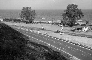 Timmendorfer Strand: Bäderstraße und Meer von oben