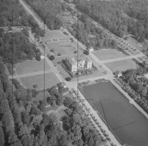 Palais im Großen Garten Dresden : Blickrichtung Norden
