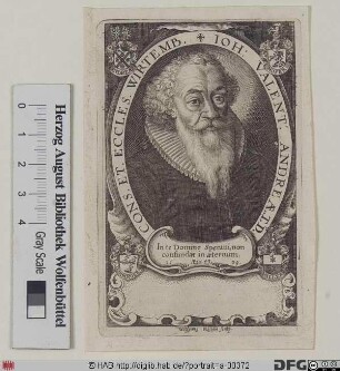 Bildnis Johann Valentin Andreae