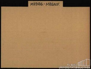 MADAG.-MAGNIF.