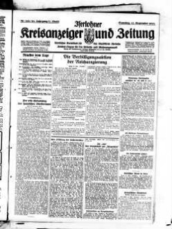 Iserlohner Kreisanzeiger und Zeitung. 1898-1949