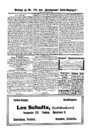 Beilage zu Nr. 304