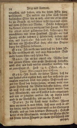 Vom Abendmahl des Herrn.