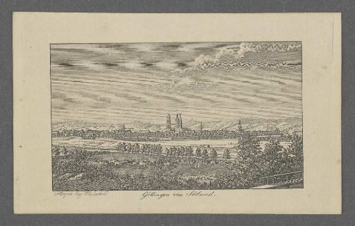Göttingen von Südwest.