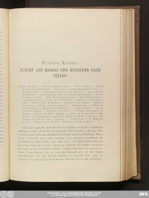 Fünftes Kapitel. Flucht Aus Bardaï Und Rückkehr Nach Fezzân.