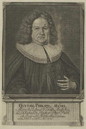 Bildnis des Gvstavus Philippus Mörl