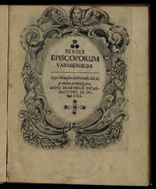 Series Episcoporum Varmiensium