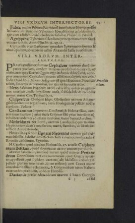 Viri uxorum interfectores.