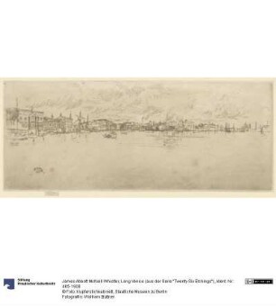 Long Venice (aus der Serie "Twenty-Six Etchings")