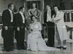 Neuinszenierung der Oper "Die schalkhafte Witwe" in der Deutschen Oper am Rhein