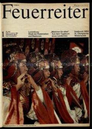 Zeitschrift. "Feuerreiter" 40. Jahrgang 1964